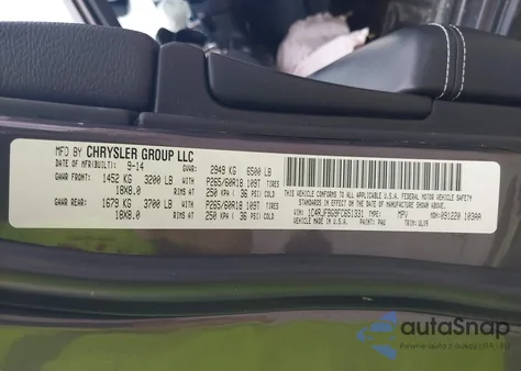 2015 Jeep Grand Cherokee Limited from USA, damaged, VIN 1C4RJFBG9FC651331